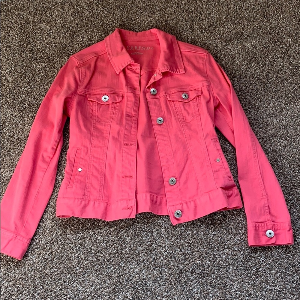 Liverpool pink Jean jacket